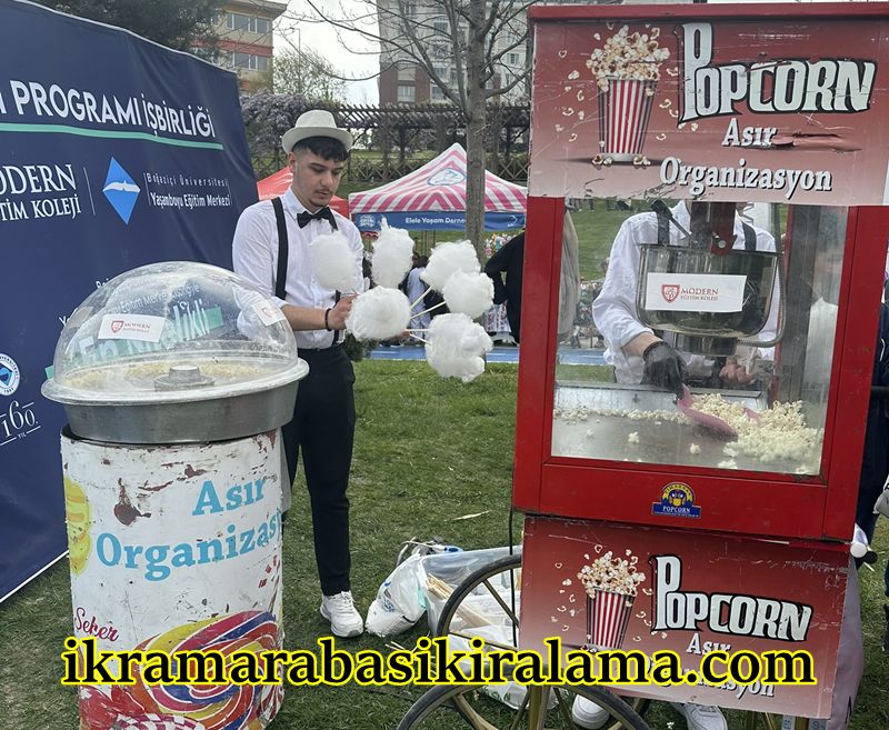 pamuk şeker arabası kiralama fiyatları