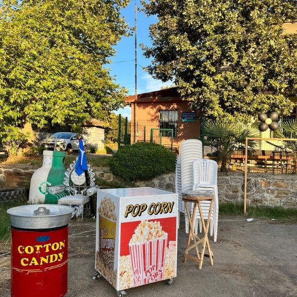 popcorn arabası kiralama hizmetiveriyoruz